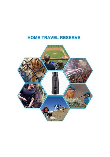 Triline Telefon Kamera Dürbün 40x Zoom Monoküler Hd El Teleskopu