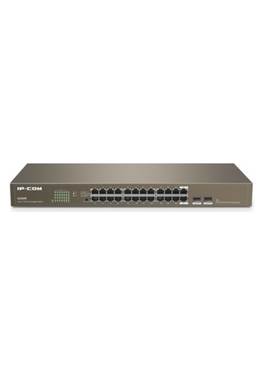 Ip-Com IP-G1024F 24 Port Gıgabıt + 2X1GB SFP Uplınk Rackmount Swıtch