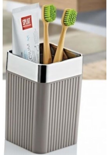 Maxel Mimoza Krom Çizgili Diş Fırçalık -y-875 Diğer