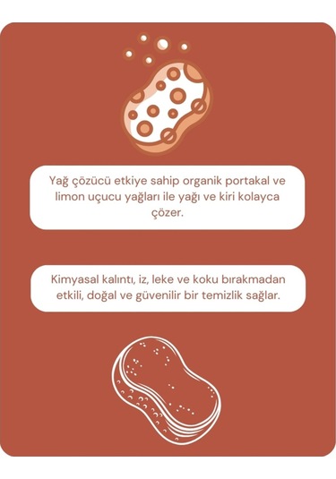 Pureal Doğal Ovma Kremi & Karbonat Bazlı Temizleyici 1 L Tekli