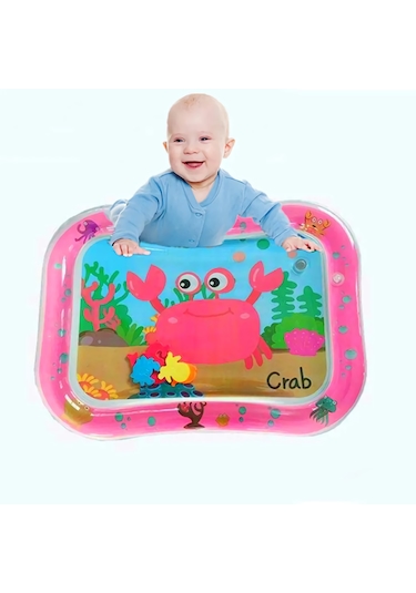 Bebek Su Oyun Matı Karın Üstü Aktivite Zamanı Oyuncak Bebek Su Oy