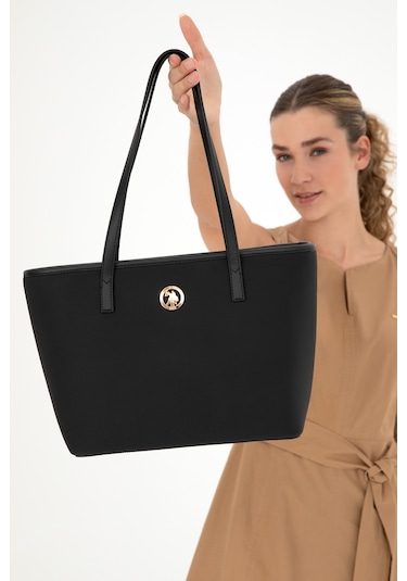 U.S. Polo Assn. Kadın Siyah Omuz Çantası 50293676-VR046