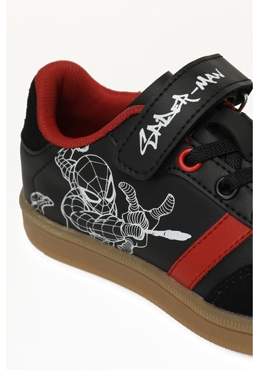 Spiderman Naca.p5pr Siyah Erkek Çocuk Sneaker Siyah
