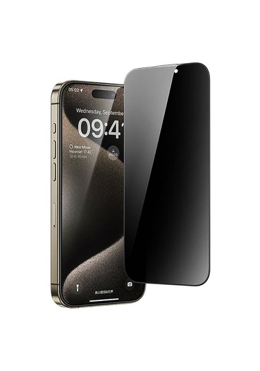 Yesido İphone 16 Plus Uyumlu Premium 5d Privacy Hayalet Cam Ekran Koruyucu