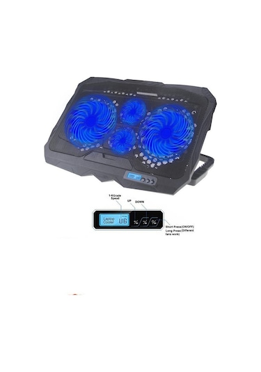 Torima CF-03 Ayarlanabilir Dizüstü Bilgisayar Soğutma Fanı Siyah