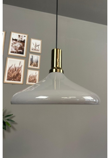 Champion Gri Eskitme Fener Başlık Tekli Avize Sarkıt Salon Mutfak Butik Lamba Aydınlatma Avizeler Gri