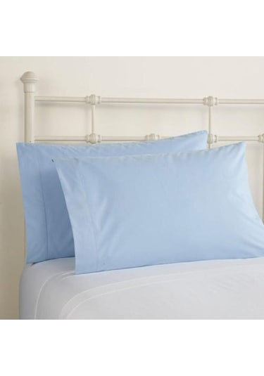 Stella Flavo 2'li Yastık Kılıfı 50x70+20 Cm Kapaklı Mavi