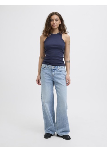 Jack & Jones Kadın Halter Yaka Bluz - Forest - 12224661 Naval Academy