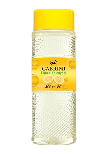 Gabrini 80 Derece Limon Kolonyası Pet Şişe 400 ML
