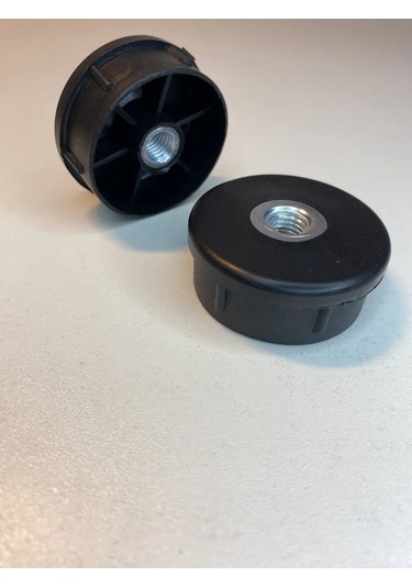 Lamel66 D50 M10х35 Mm Kapaklı Ayarlanabilir Ayak Takımı, 4 Adet 381120672 Siyah