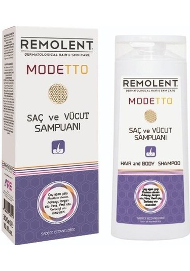 Remolent Modetto Saç Vücut Şampuanı 300 ML