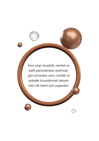 Göz Çevresi Bakım Kremi /  & Morluk & Şişkinlik  / Aydınlatıcı &