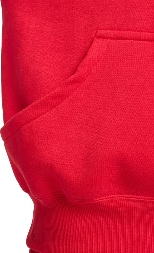 Nike Phoenix Kadın Kırmızı İçi Polarlı Loose Fıt Sweatshirt-sportxoutlet Kırmızı