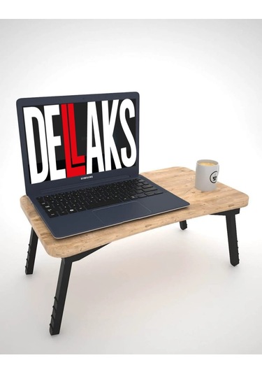 Laptop Sehpası Kahvaltı Masası Çalışma Sehpası Çam
