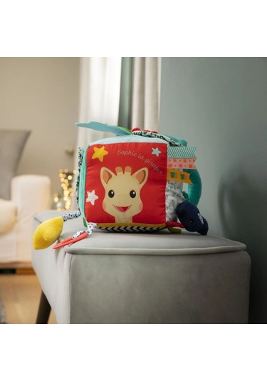 Sophie La Girafe Maxi Sensory Küp Çok Renkli