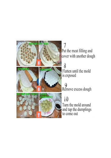 Honmex 37 Lü Erkek Pastırma Dolu Manti Kalıbı, Metal Hamur Kalıbı, Zaman Tasarruflu Ev Mutfak Aleti Gümüş