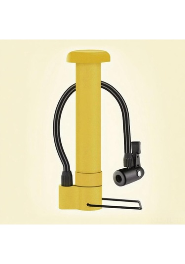 Hombey Kırmızı Mini Bisiklet Pompa, Mtb Yolları İçin, Schrader Valf, Hafif, Yüzme Halka Futbol Basketbol Şişirici, Bisiklet Malzemesi