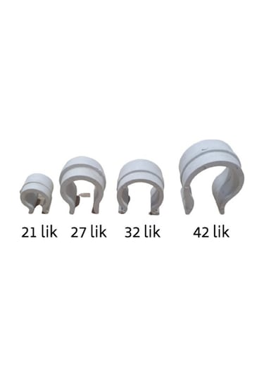 Sera Naylonu Tutturucu Mandal Klips Maşon 42 Mm 50 Adet