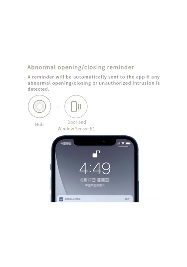 Fosenze Akıllı Kapı Ve Pencere Sensörü E1 - Aqara İle Ev Otomasyonu Beyaz