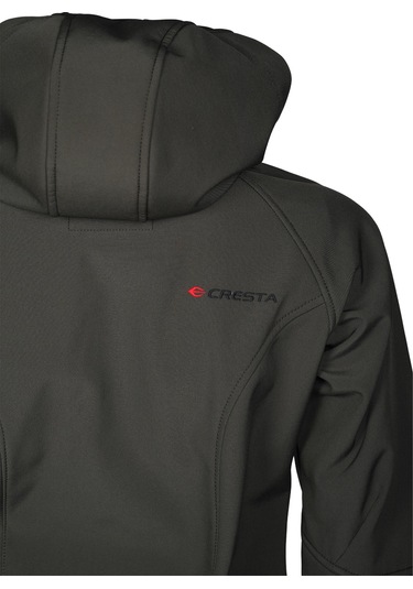 Cresta Outdoor Kapüşonlu Kadın Su Geçirmez Softshell Ceket (415702474)
