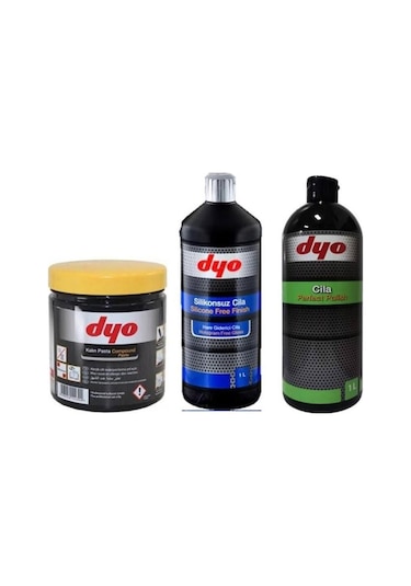 Dyo Kalın Pasta 1 Lt + Hare  1 Lt + Cila 1 Lt Set