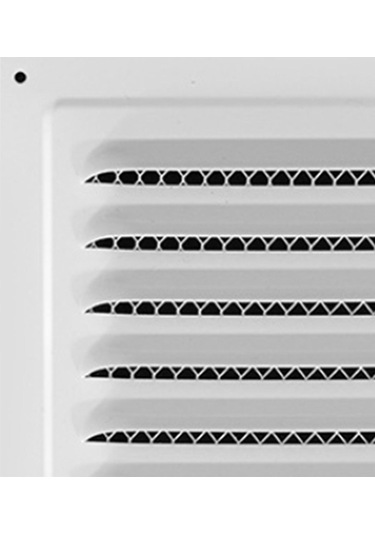 Suntek Metal Havalandırma Kapağı Yoğun Izgara Panjuru Tavan 20cmx20cm-beyaz