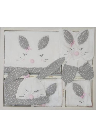 Gaye 663 Zıbın Seti Hastane Çıkışı Açık Bej