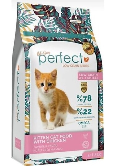 Perfect Tavuklu Yavru Kedi Maması 1500 G