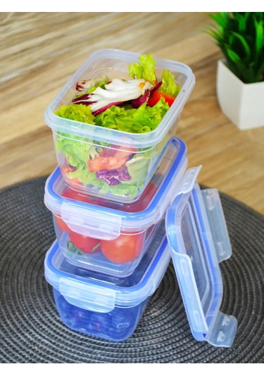 Gds Comfort 550 Ml Hava Almayan Plastik Yemek Saklama Kutusu S 365085487 Beyaz