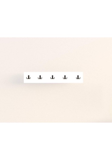 Decormet 5li Askılık Beyaz Diğer