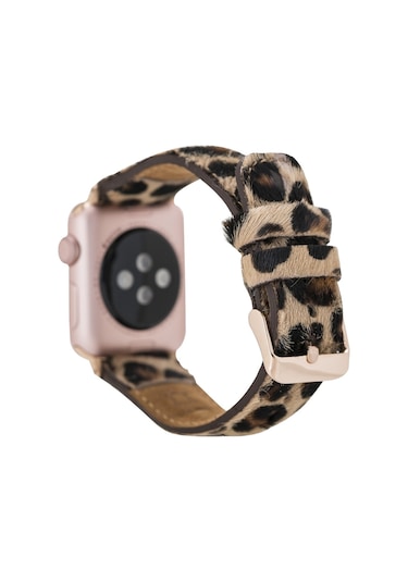 Apple Watch Uyumlu Deri Kordon 42-44-45mm Leo1n Diğer