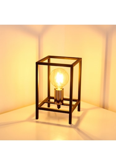 Riolight Modern Küp Metal Abajur 15Cm X 15Cm (538283673)