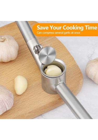 Lichen Diealles Paslanmaz Çelik Sarımsak Presi Sarımsak