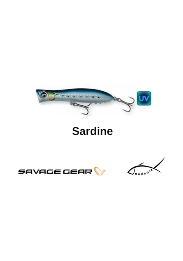 Savage Gear Gravity Popper 9cm 13.5gr Maket Yem