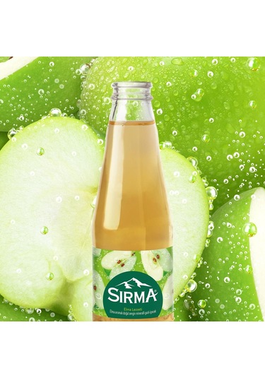 Sırma C Vitaminli Elma Aromalı Doğal Maden Suyu 200 Ml X 24 Adet
