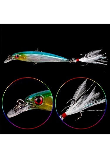 MSO Olta Balıkçılık Minnow 8.6cm 7gr Rapala Sahte Yem