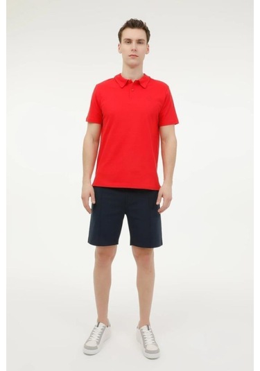 Lumberjack 4m Basıc 4fx Erkek Kırmızı Polo Yaka Tişört 101497461 KIrmızı