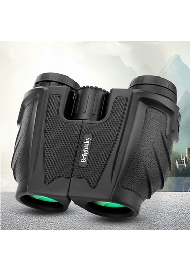 Wezone 12x Büyütme 25mm Lensli Bak4 Prisma Işık Geçirici Çift Gözlü Binokül, Outdoor, Kuş İzleme, Spor Etkinlikleri İçin Hafif Ve Dayanıklı