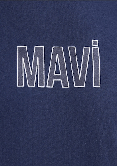 Mavi - Mavi Logo Baskılı Lacivert Tişört 0613186-70758 Lacivert