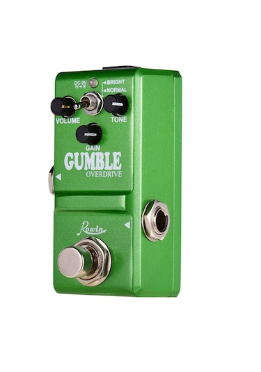 Ruicoo Rowin Ln-315 Elektro Gitar Efekti, Dumble Stili Yumuşak Overdrive, Normal/aydınlatıcı Mod, Gerçek Bypass, Çinko Alyüminyum Kasa