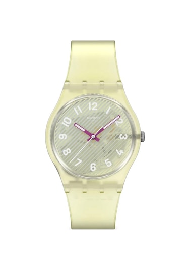 Swatch So28j102 Kadın Kol Saati Sarı