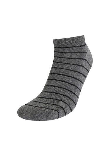 DeFacto Erkek Desenli 5'li Patik Çorap R8650AZNSGR2