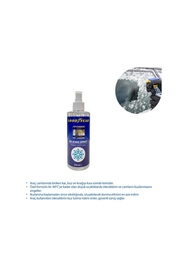 Goodyear Buz Çözücü Sprey