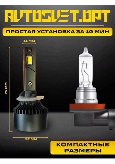 Avtosvet Opt Araba İçin Led Lambalar Led P1 H27 240189771