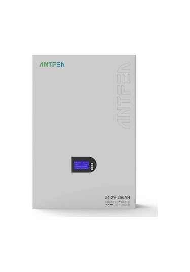 Antfea 51.2V 200ah LiFePo4 Lityum Duvar Tipi Batarya