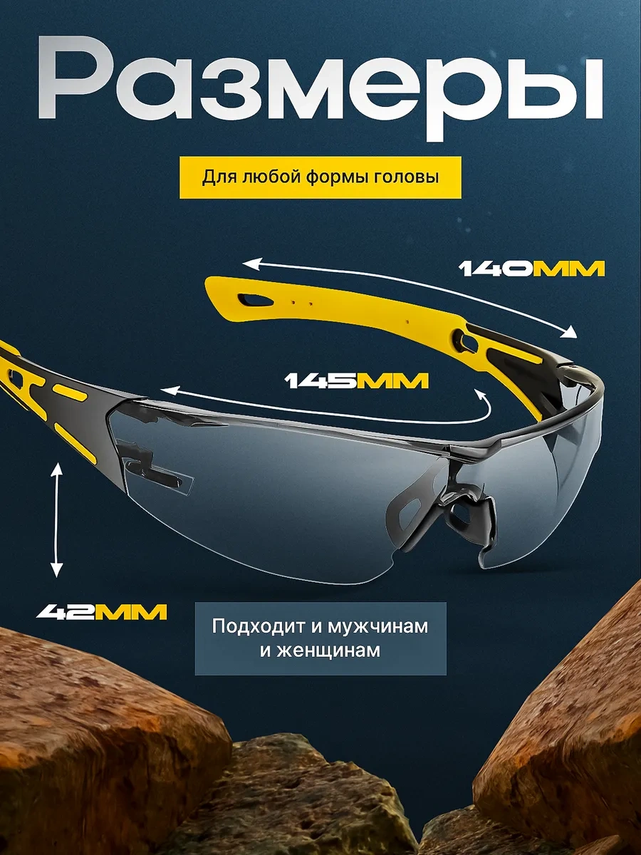 Elanplast Şeffaf Koruyucu Gözlükler 348517888