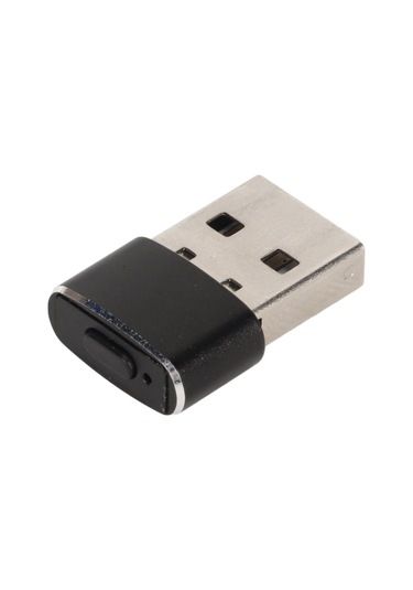Xindoker Alüminyum Usb Fare Hareketlendirici, 2 Modlu Titreşim Fonksiyonu, Anahtar Tuşlu, Sürücü Gerektirmeyen, Bilgisayar Uyku Modundan Koruyucu, Siyah