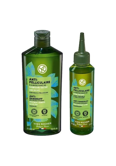 Yves Rocher Anti- Pelliculaire Kepek Karşıtı Şampuan 300 ML + Saç Losyonu 150 ML