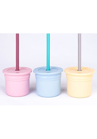 Oioi Ham + Hüp Mellow Yellow / Powder Grey Gri - Sarı