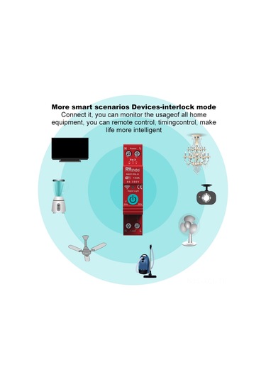 Konesam Akıllı Wi-fi Mcb Kesici - Tuya App İle Uzaktan Kontrol, Ses Komutu, Enerji Takip, Otomatik Yeniden Bağlama 112 Karakter